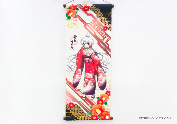 戦姫絶唱シンフォギア 雪音クリス カラビナ付きラバーストラップ