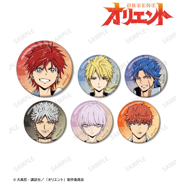 オリエント トレーディング缶バッジ 1BOX アニメ『オリエント』POP UP STORE(ポップアップストア) ㏌ ロフト