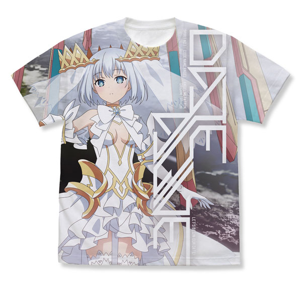 デート・ア・ライブIV 鳶一折紙 フルグラフィックTシャツ/WHITE-M（再販）[コスパ]《０１月予約》