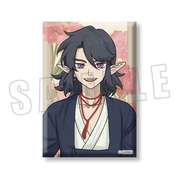 藍渓鎮 羅小黒戦記外伝 スクエア缶バッジ 玄離[ACOS]《在庫切れ》