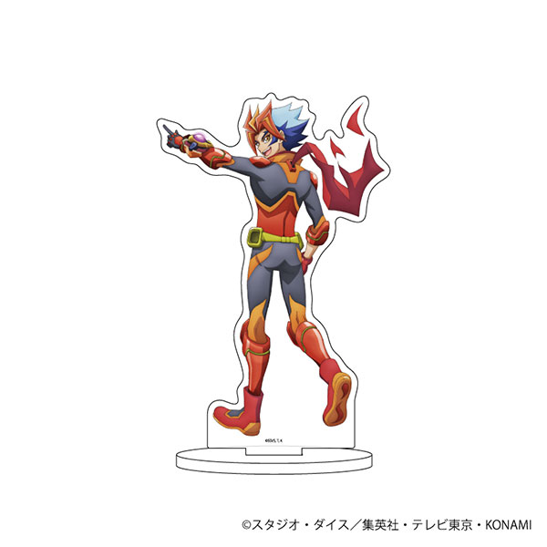 遊戯王 VRAINS 穂村尊 ソウルバーナー ヒートライオ アクリルスタンド 穂村尊 アクリルスタンド（大）デュエルへの闘志Ver. [遊☆戯