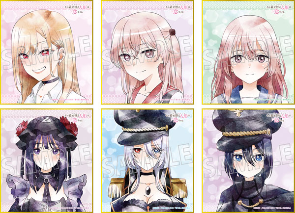 その着せ替え人形は恋をする ミニ色紙コレクション Art-Pic 6個