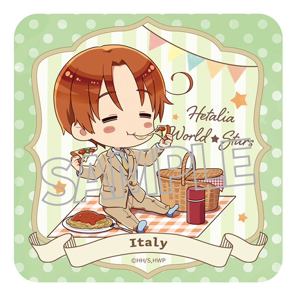 ヘタリア World★Stars 描き起こし ハンドタオル イタリア[エムズファクトリー]《在庫切れ》
