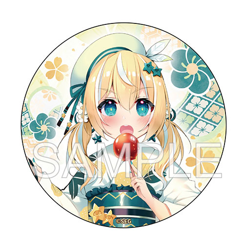 Vtuber 深淵組 2022夏 立絵缶バッジ 涼風しとら[つくり]《在庫切れ》