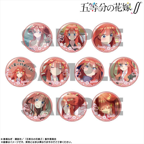 独特の上品 五等分の花嫁∬ ピックアップキャラトレーディング缶バッジ 中野 ピンズ・ピンバッジ・缶バッジ