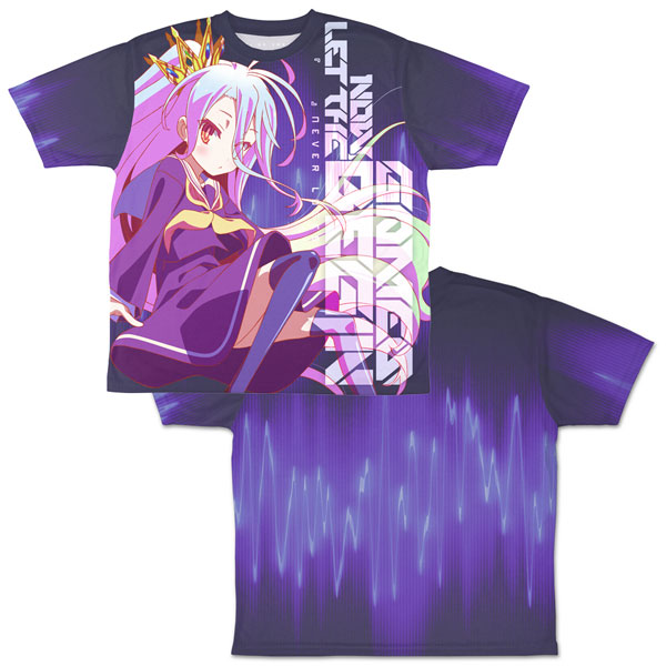 ノーゲーム・ノーライフ 「白」 両面フルグラフィックTシャツ Ver.4.0 WAVE/S[コスパ]《在庫切れ》