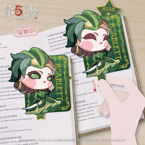 Identity V 第五人格 演繹の星シリーズ しおり 血の女王[NetEase Games