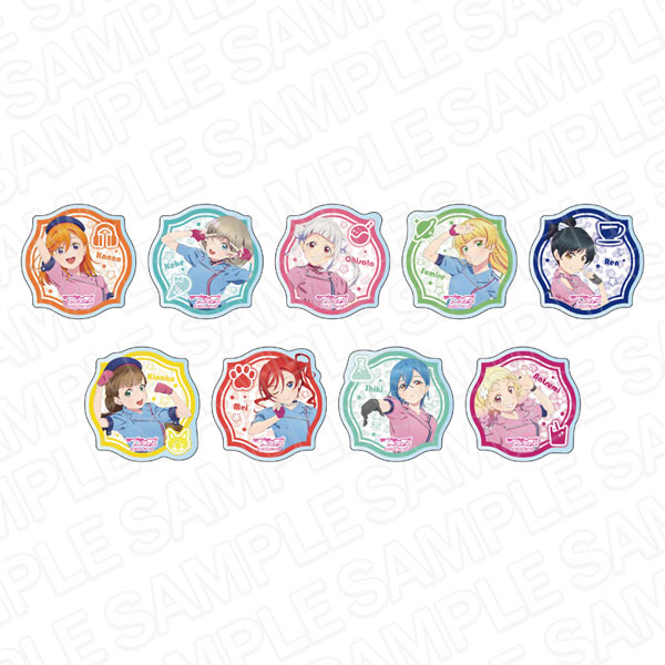 ラブライブ！スーパースター！！ アクリルバッジ WE WILL！！ ver 9個入りBOX[コンテンツシード]《在庫切れ》