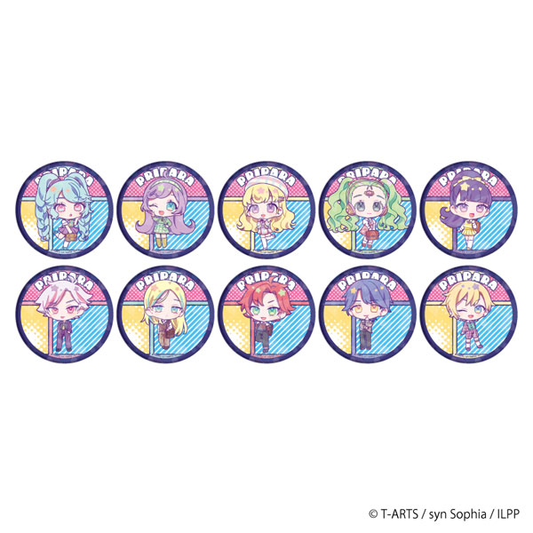 ホログラム缶バッジ(65mm)「アイドルランドプリパラ」02/アメリカン