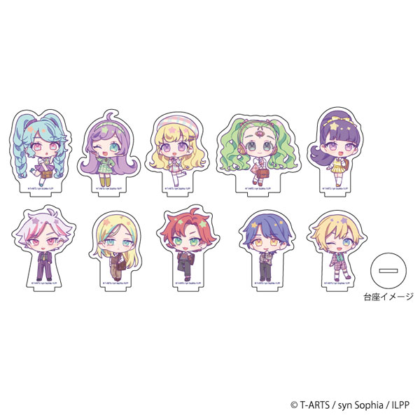 烏*)様 プリパラ アドパラ ダクメア アメリカンポップ アクリルスタンド 2点 アクリルぷちスタンド「アイドルランドプリパラ」04/アメリカン