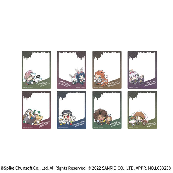 アクリルカード「ダンガンロンパ×サンリオキャラクターズ」01/ 8個入りBOX[A3]《０９月予約》
