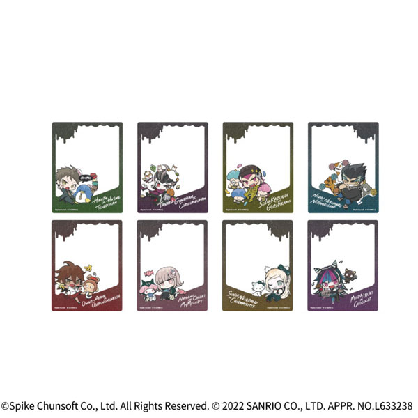 アクリルカード「ダンガンロンパ×サンリオキャラクターズ」03/ 8個入りBOX[A3]《０９月予約》
