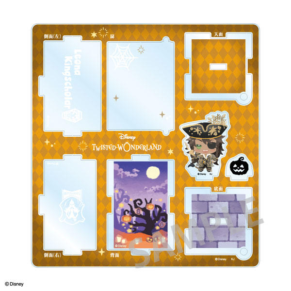 ディズニーツイステッドワンダーランド スケアリー・ドレスver.ハコニワアクリルスタンド レオナ[カミオジャパン]《在庫切れ》