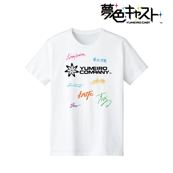 夢色キャスト 夢色カンパニー サイン入り風Tシャツ レディース M[アルマビアンカ]《在庫切れ》