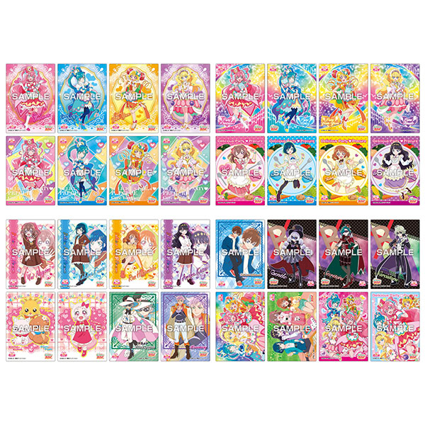 デリシャスパーティ プリキュア クリアカードコレクションガム 16個