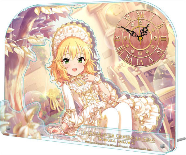 アイドルマスター シンデレラガールズ BIGアクリル置時計 櫻井桃華 アイドルマスター シンデレラガールズ BIGアクリル置時計 櫻井