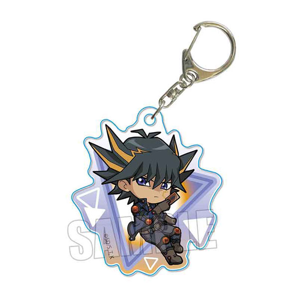 ぷかっしゅアクリルキーホルダー 遊☆戯☆王5D's 不動遊星[ベルハウス