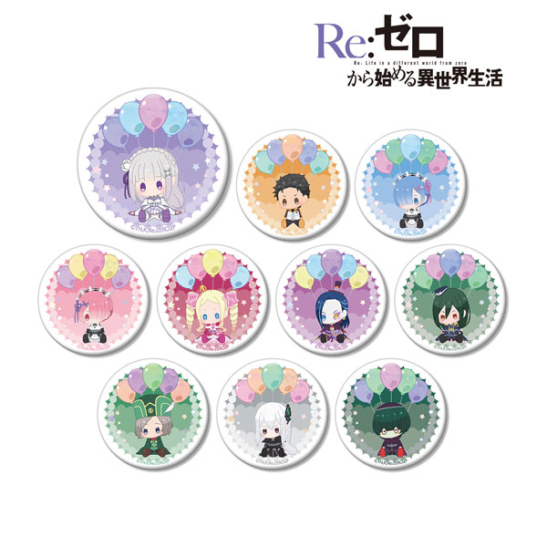 Re：ゼロから始める異世界生活 トレーディング POPOON 缶バッジ