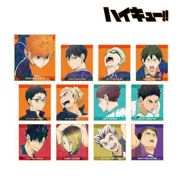 ハイキュー！！ トレーディング Ani-Art 第7弾 ミニ色紙 12個入りBOX[アルマビアンカ]《在庫切れ》