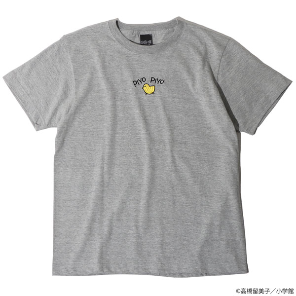 めぞん一刻 PIYO PIYO 刺繍Tシャツ ヘザーグレー XL[ナタリーストア]《在庫切れ》