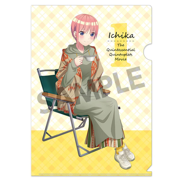 映画 五等分の花嫁 描き下ろしクリアファイル 中野一花 キャンプ ver.[ホビーストック]《在庫切れ》