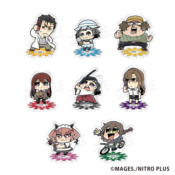 STEINS;GATE 0 シュタゲゼロ アクリルスタンドフィギュア11種 シュタインズ・ゲート』アニメ化10周年記念ミュージアム」で販売