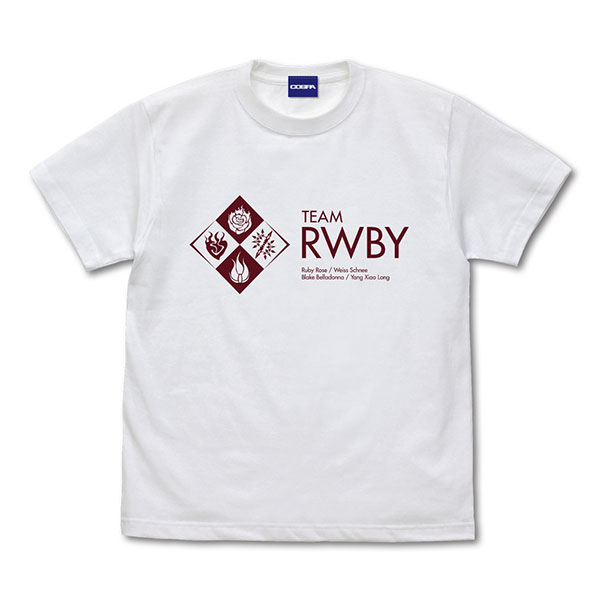 RWBY 氷雪帝国 チームRWBY Tシャツ/WHITE-L[コスパ]