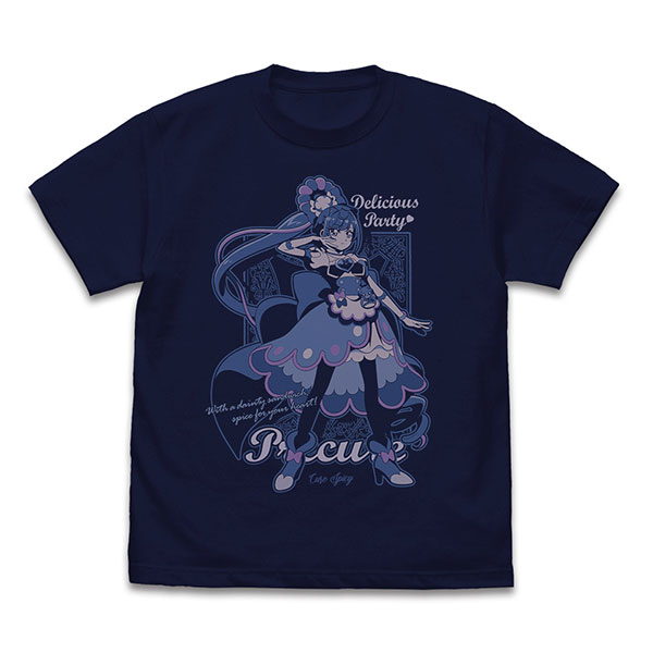 デリシャスパーティ プリキュア キュアスパイシー Tシャツ/NAVY