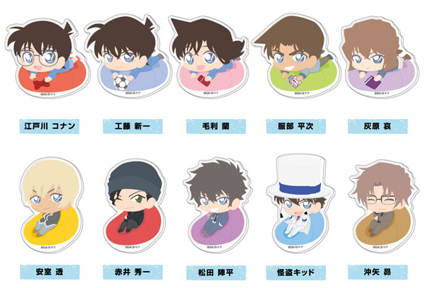 キャラクリップ 名探偵コナン ゆるっとクッションシリーズ 10個入りBOX