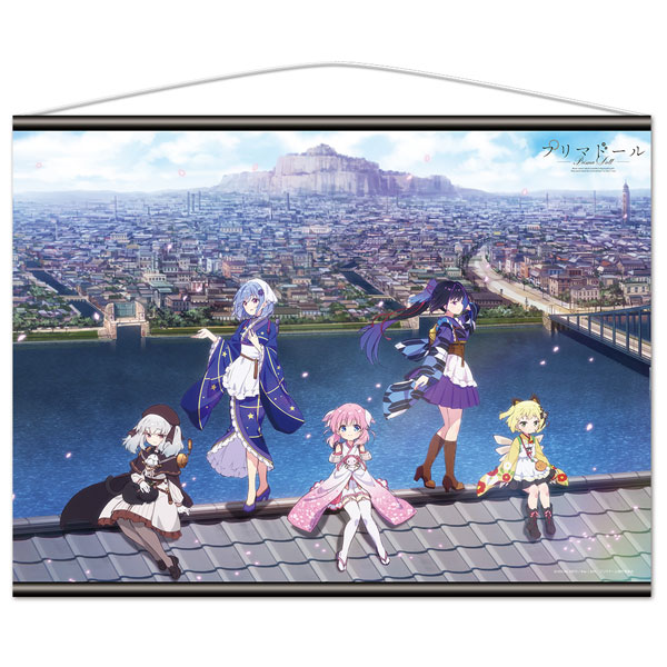 プリマドール B2タペストリー　灰桜＆鴉羽＆月下＆箒星＆レーツェル プリマドール B2タペストリーB[灰桜＆鴉羽＆月下＆箒星
