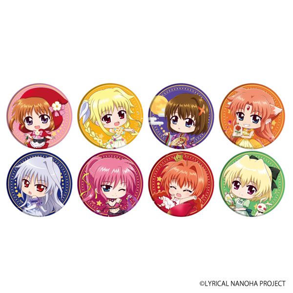 魔法少女リリカルなのは シリーズ スピードくじ 缶バッジ コンプ 魔法少女リリカルなのは シリーズ スピードくじ 缶バッジ 12種 コンプ