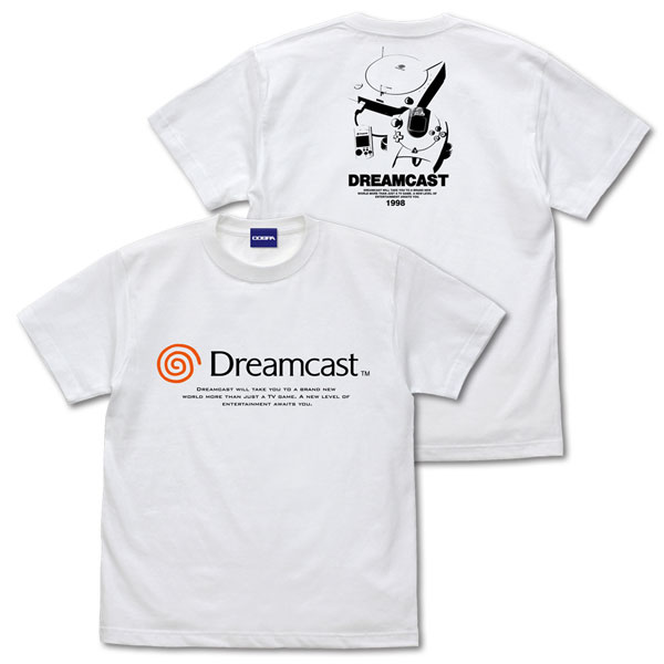 ドリームキャスト ハード Tシャツ/WHITE-XL[コスパ]