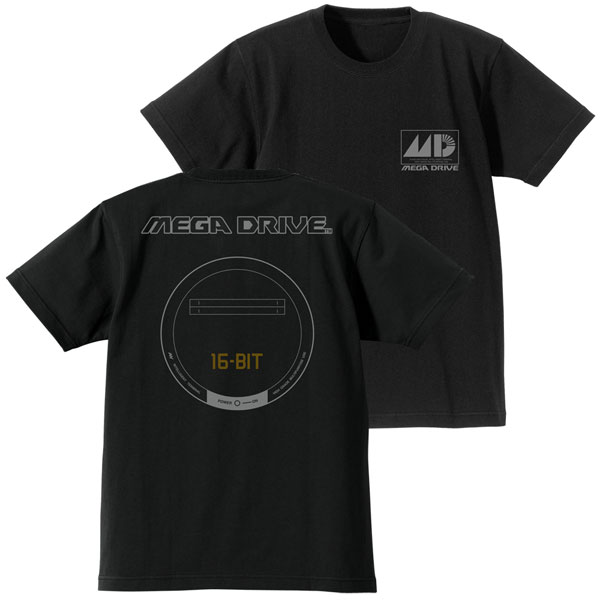 メガドライブ ヘビーウェイトTシャツ/BLACK-XL[コスパ]