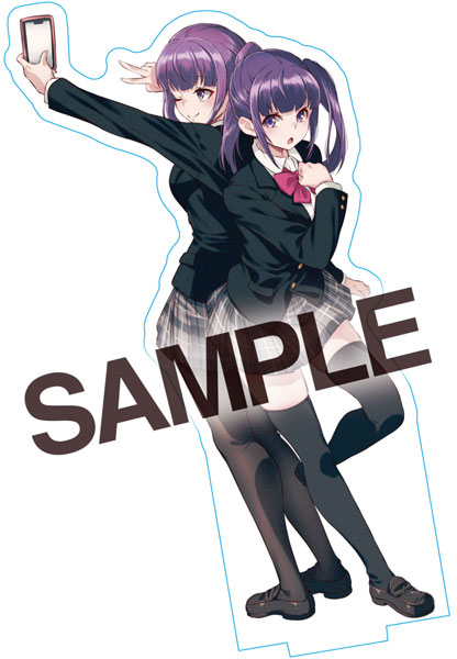IYAPAN Acrylic Stand 『嫌パン -40原 ART WORKS-』 12 双葉夢乃＆華乃 