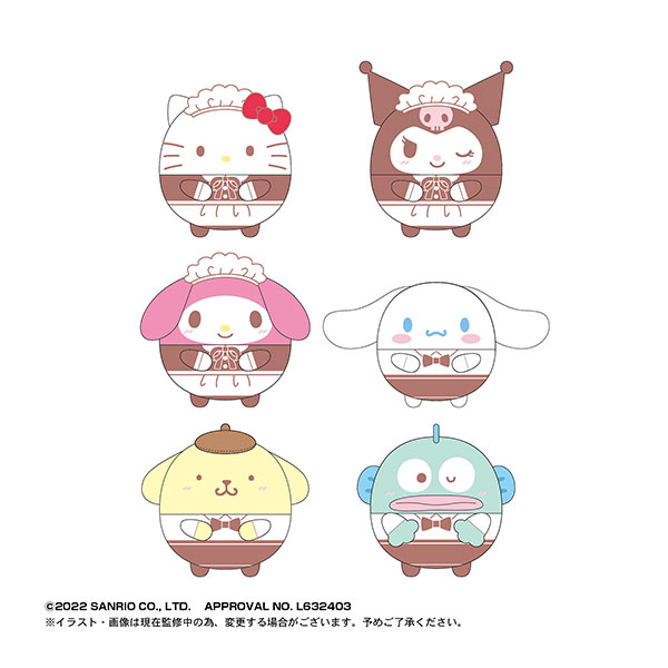 サンリオキャラクターズ ふわコロりん3　6個入りBOX[マックスリミテッド]《発売済・在庫品》