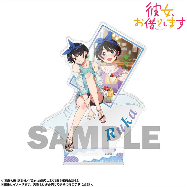 更科瑠夏 UGC アパレル アクリルスタンド 彼女 お借りします 彼女、お借りします×UGCコラボレーションアパレル BIGアクリルスタンド