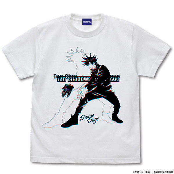 呪術廻戦 伏黒恵 Tシャツ/WHITE-L（再販）[コスパ]《０１月予約》