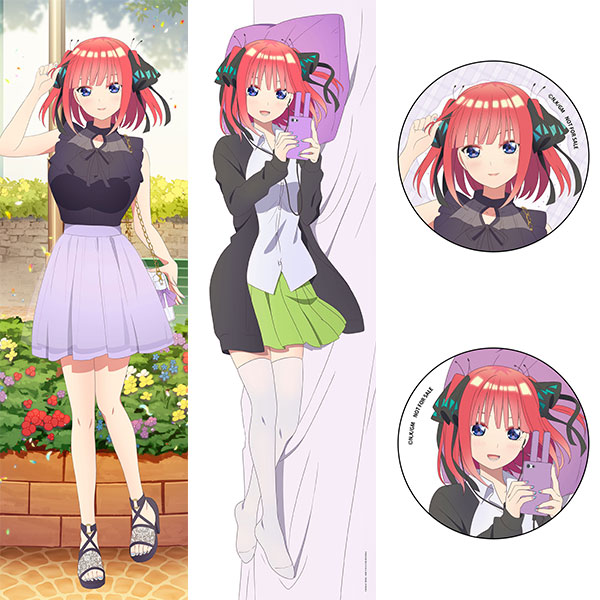 情報】MsFactory《劇場版五等分的新娘》新繪製插圖「便服ver.」周邊