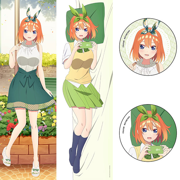 五等分の花嫁 抱き枕カバー 缶バッジ付きセット 中野四葉 未開封 ごと嫁 アニメ 五等分の花嫁 抱き枕カバー 缶バッジ付きセット 中野四葉 未開封 ごと