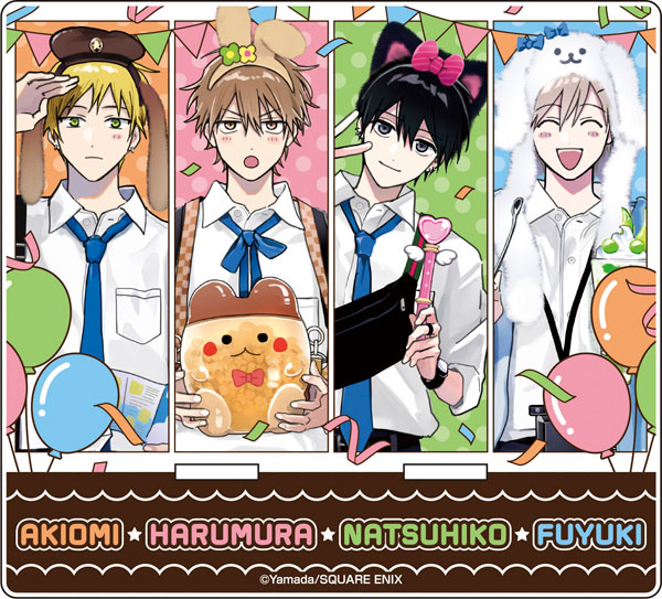 春夏秋冬系男子 夏彦 アクリルスタンド チェキ風カード アクリル