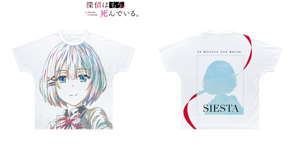 [] 「探偵はもう、死んでいる。」 シエスタ Ani Art フルグラフィックT TVアニメ「探偵はもう、死んでいる。」 シエスタ Ani-Art フル