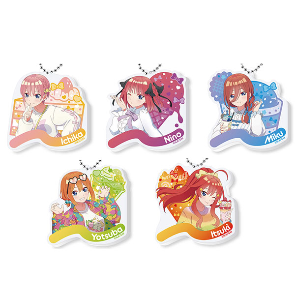五等分の花嫁 カンバッジコレクション Pastel Desserts 1BOX 五等分の花嫁 缶バッジコレクション (Pastel Desserts) 1Box