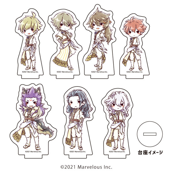 R*O様 ルーンファクトリー4スペシャル アクリルキーホルダー 結婚衣装 全7種 アクリルぷちスタンド「ルーンファクトリー5」04/ 男性キャラ 結婚衣装