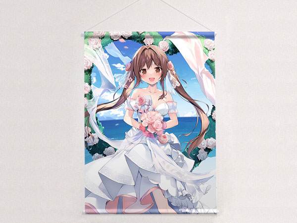 karory先生 描き下ろしB2タペストリー(蒼海夏音/ウエディング