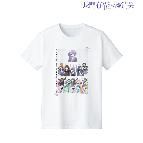 TVアニメ「長門有希ちゃんの消失」 フレ降レミライ Tシャツ レディース 