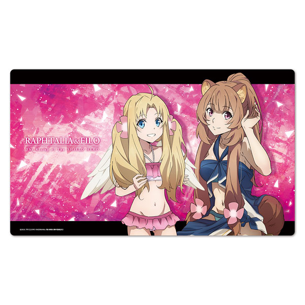 盾の勇者の成り上がり Season 2 キャラクターラバーマットB[ラフタリア＆フィーロ 水着][アズメーカー]