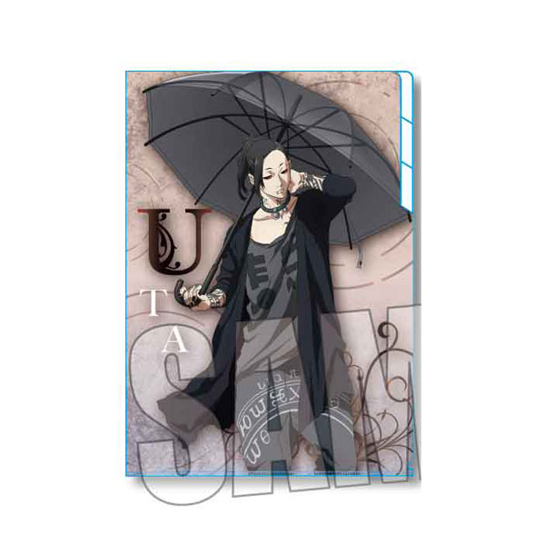 クリアファイル3ポケット 東京喰種トーキョーグール ウタ＆什造rain ver.[ベルハウス]《在庫切れ》