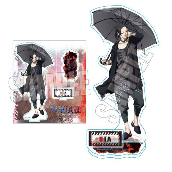 東京喰種 ウタ 缶バッジ アクリルスタンド アクリルスタンド 東京喰種トーキョーグール ウタrain ver.[ベルハウス