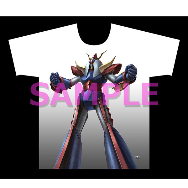 勇者ライディーン [描き下ろし]フルグラフィックTシャツ ライディーン立つ L[エムズファクトリー]《在庫切れ》