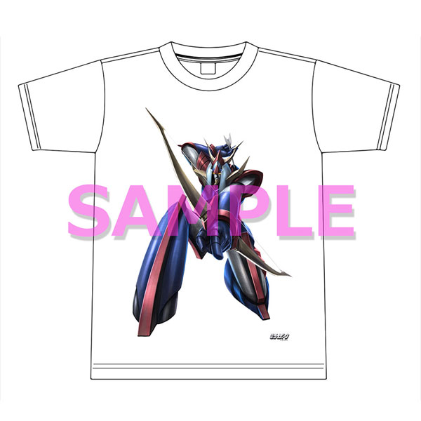 勇者ライディーン [描き下ろし]Tシャツ ゴッドゴーガン構える M[エムズファクトリー]《在庫切れ》